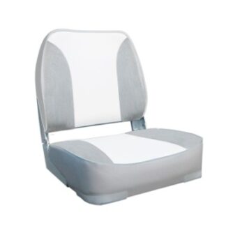 Oceansouth seat DELUXE FOLDING, full padding, grey / white