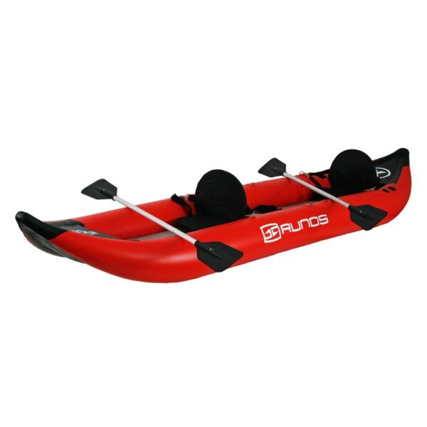 Inflatable kayak Runos, red