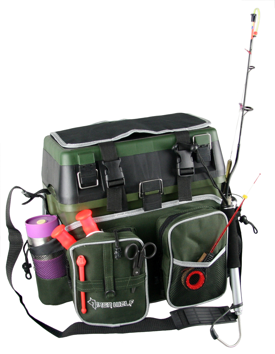 Bag for ice fishing box Iron Wolf